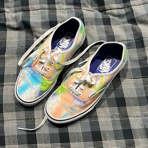 Women’s size 7 vans tie-dye